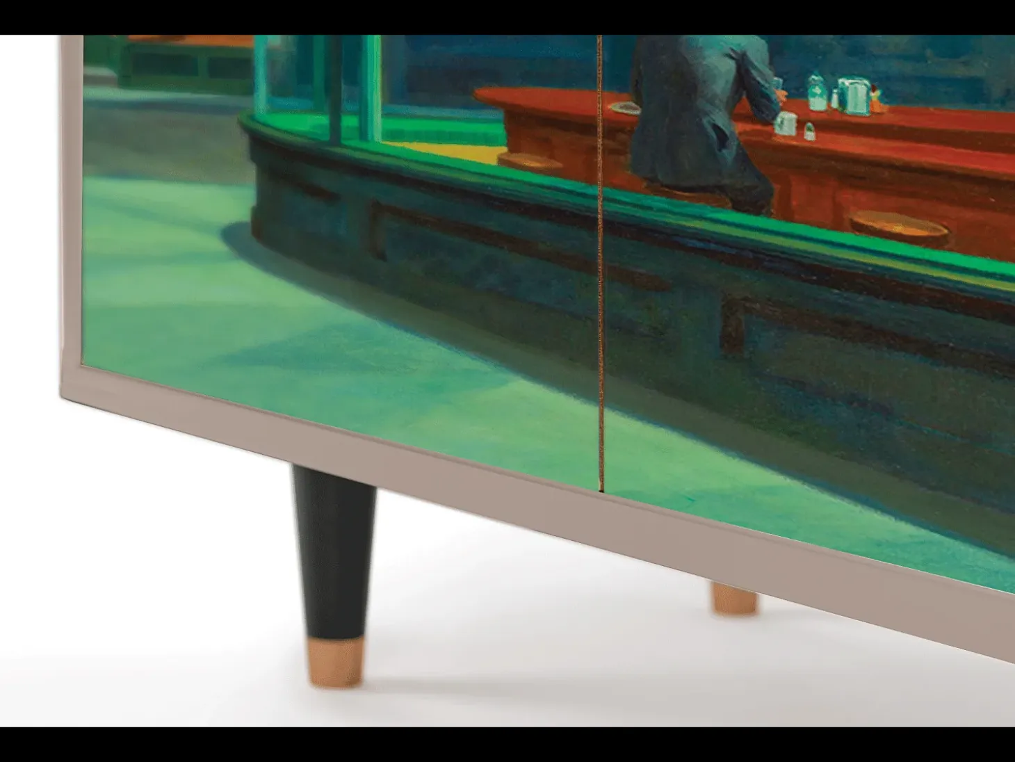 Aparador - 94x96x48 cm - BS3 - Nighthawks by Hopper, Latte