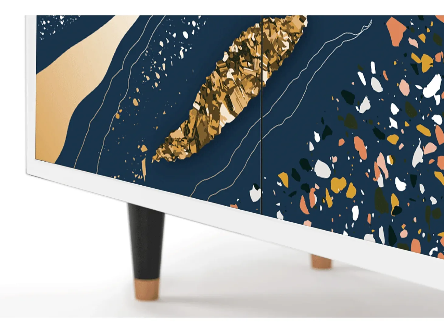 Aparador - 94x96x48 cm - BS3 - Nude Iceberg, Blanco