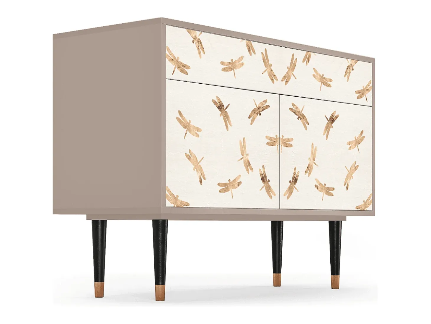 Aparador - 115x85x48 cm - BS4 - Nude Dragonflies, Latte