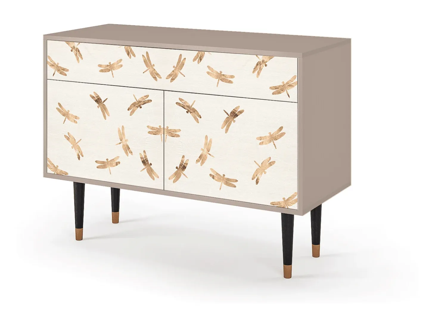 Aparador - 115x85x48 cm - BS4 - Nude Dragonflies, Latte