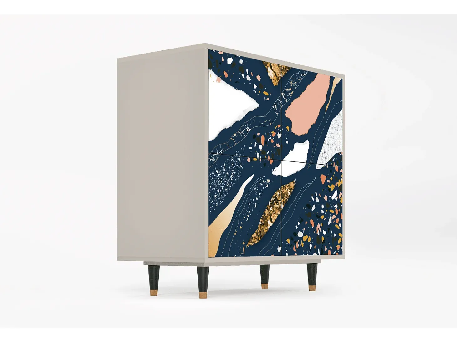 Aparador - 94x96x48 cm - BS3 - Nude Iceberg, Arena