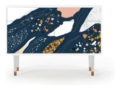 Aparador - 115x85x48 cm - BS4 - Nude Iceberg, Blanco