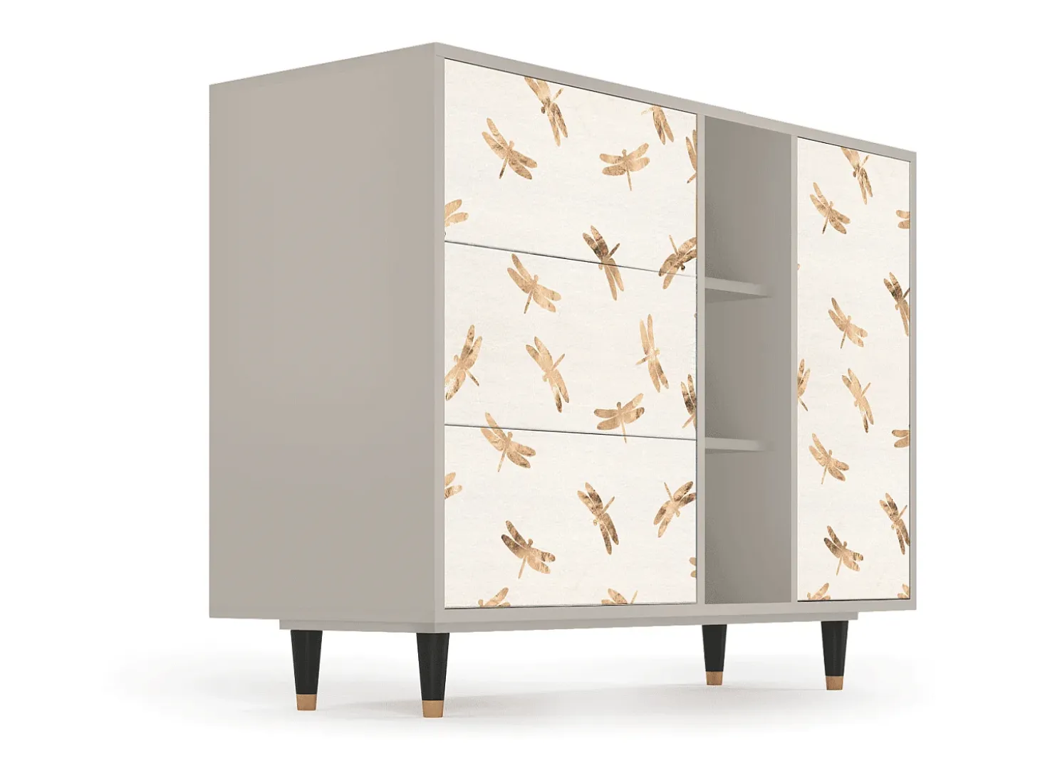 Aparador - 125x98x48 cm - BS2 - Nude Dragonflies, Arena