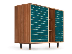 Aparador - 125x98x48 cm - BS2 - Ocean Drive, Nogal