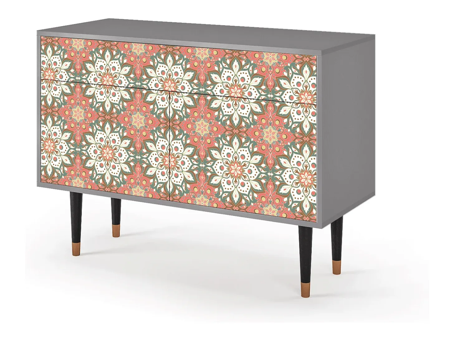 Aparador - 115x85x48 cm - BS4 - Peach Grove, Gris