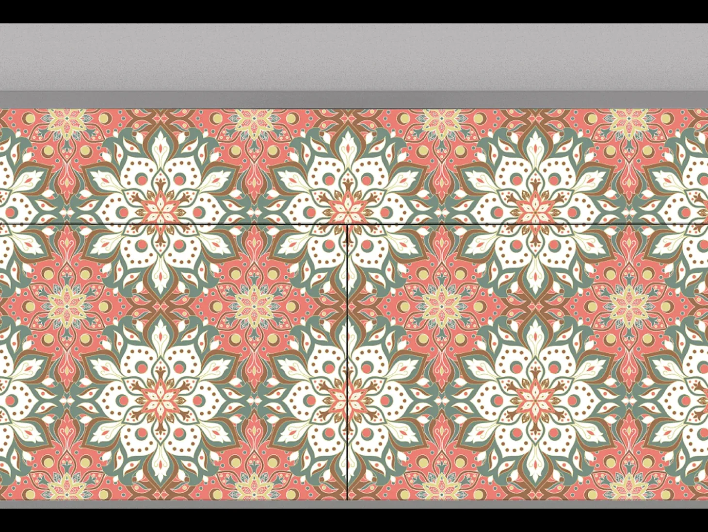 Aparador - 115x85x48 cm - BS4 - Peach Grove, Gris