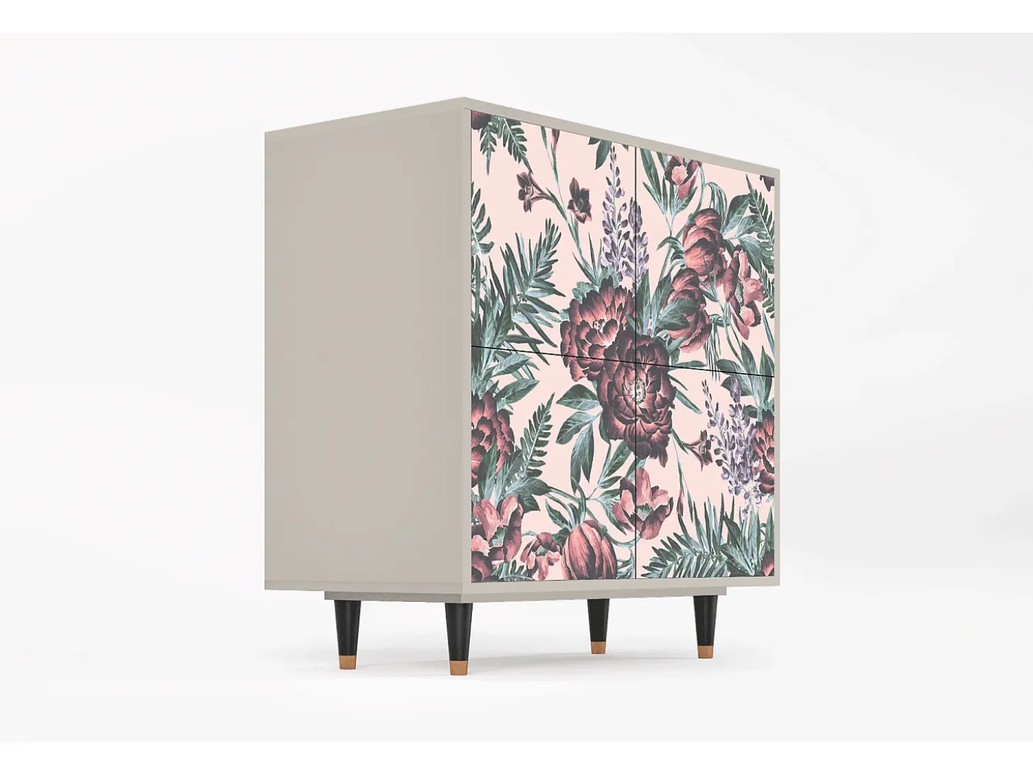 Aparador - 94x96x48 cm - BS3 - Peach Peonies, Arena