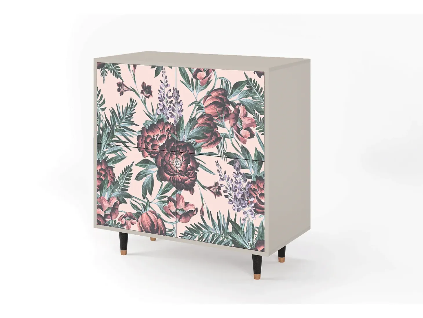 Aparador - 94x96x48 cm - BS3 - Peach Peonies, Arena