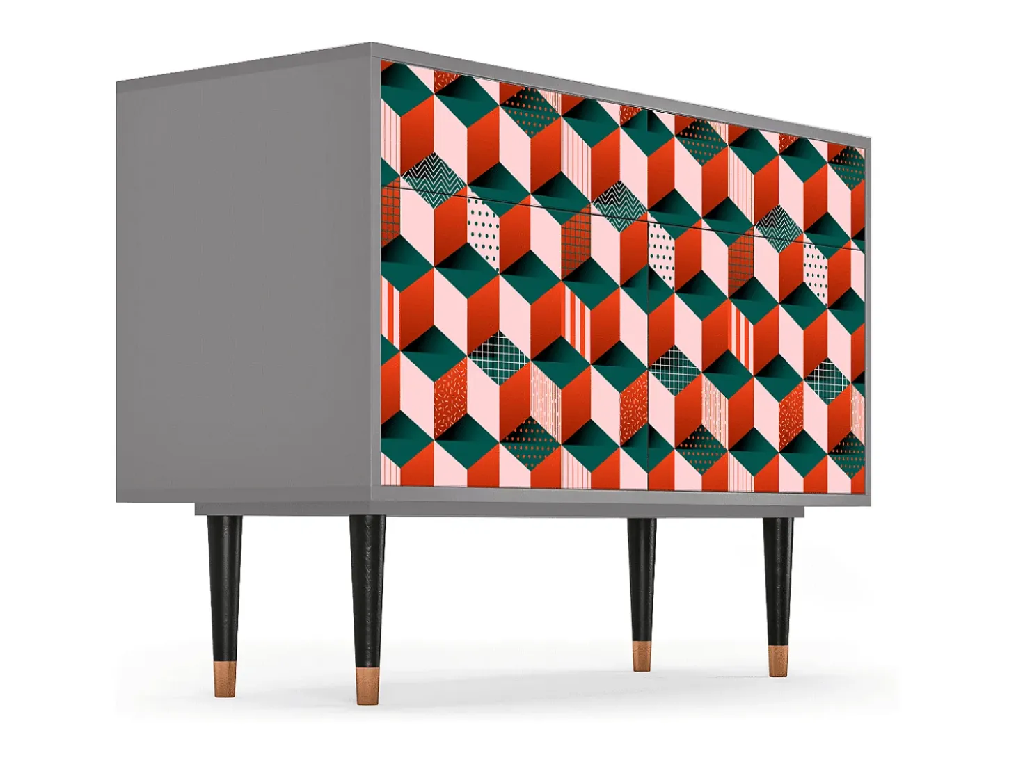 Aparador - 115x85x48 cm - BS4 - Pepsi-Cola, Gris