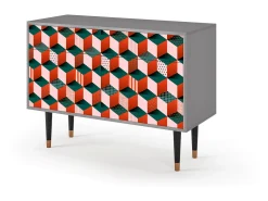 Aparador - 115x85x48 cm - BS4 - Pepsi-Cola, Gris