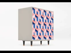 Aparador - 94x96x48 cm - BS3 - Pinky Squares, Arena