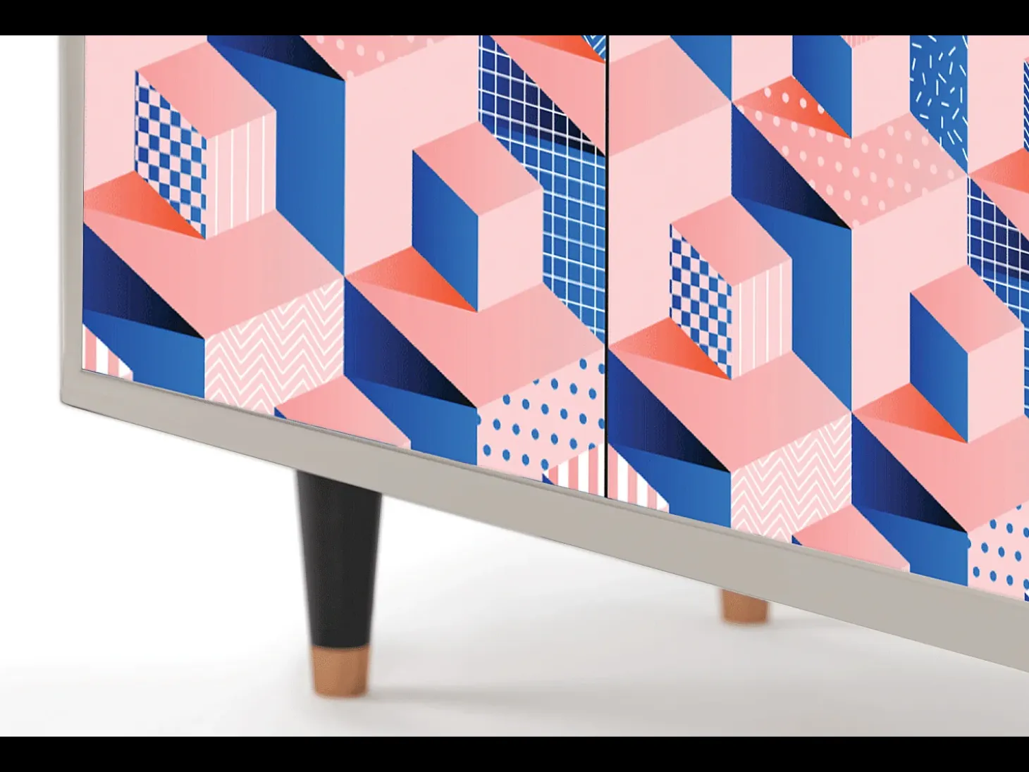 Aparador - 94x96x48 cm - BS3 - Pinky Squares, Arena