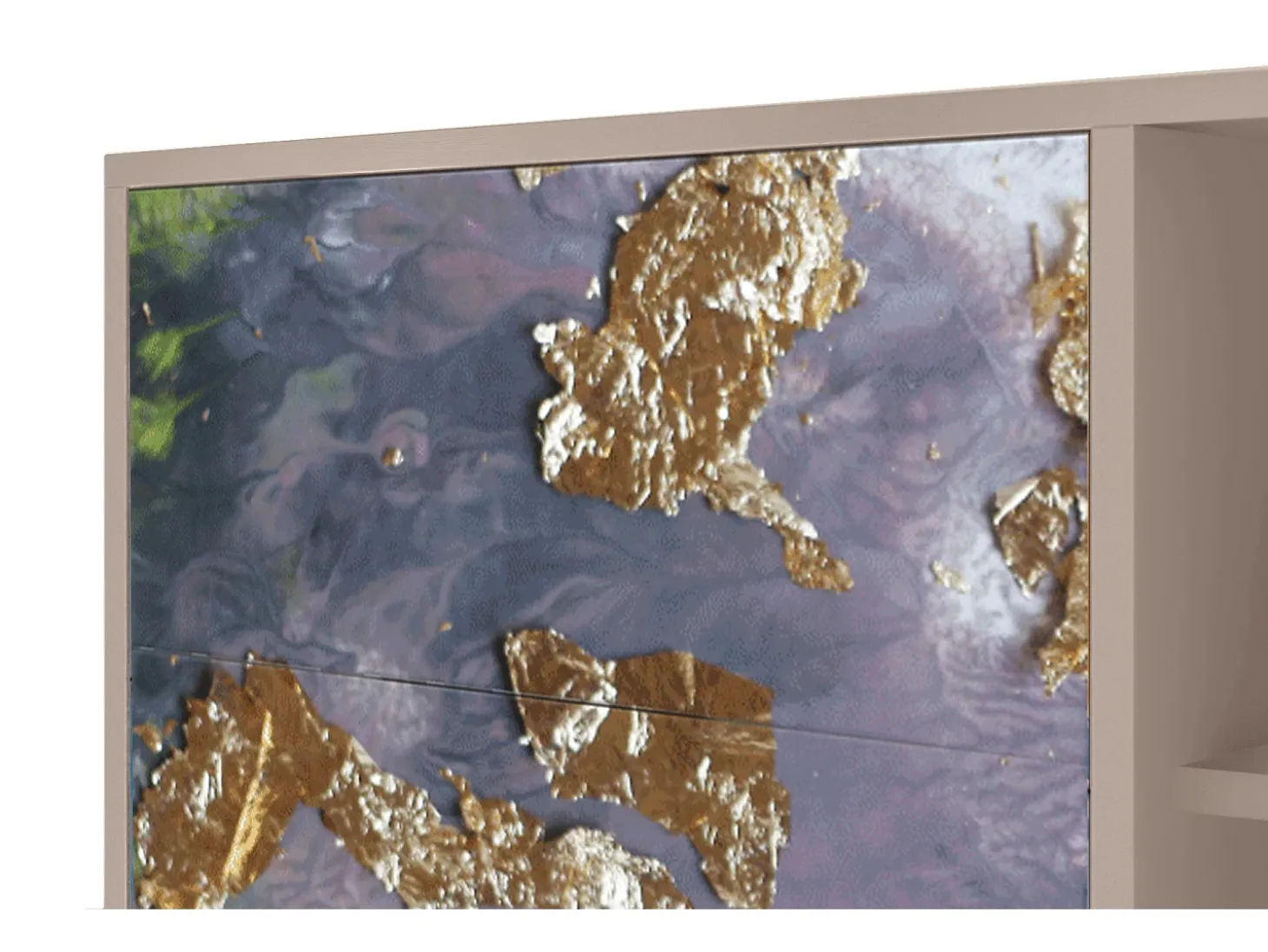 Aparador - 125x98x48 cm - BS2 - Planet Earth, Latte