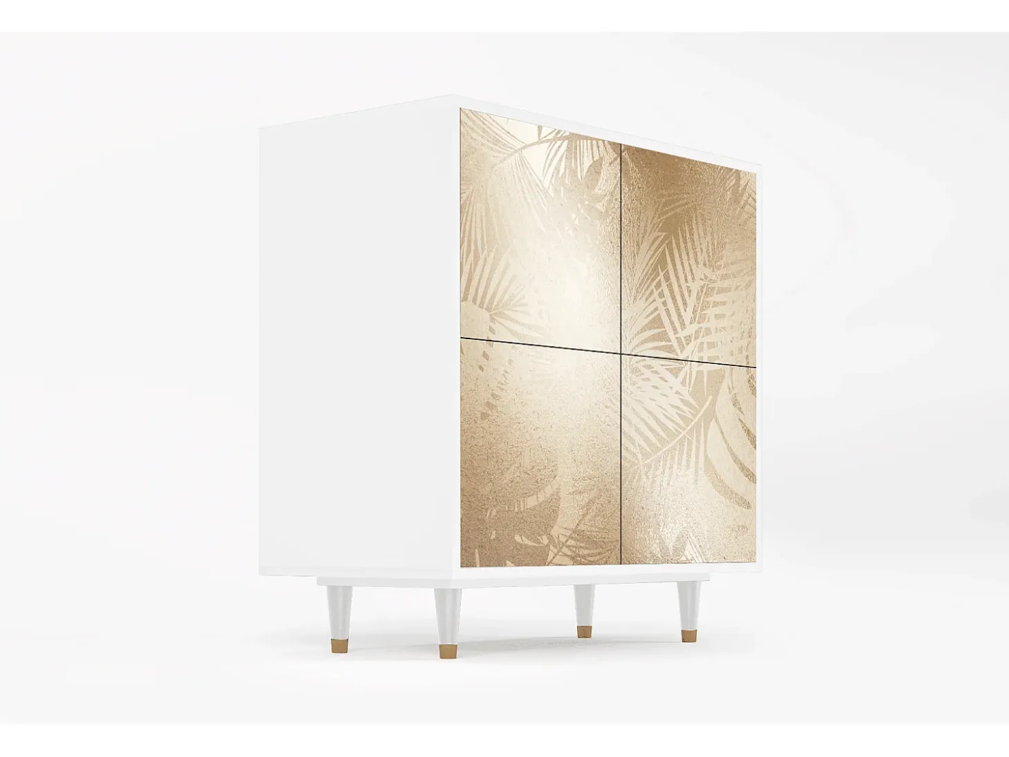 Aparador - 94x96x48 cm - BS3 - Plant of the Dessert, Blanco