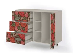 Aparador - 125x98x48 cm - BS2 - Poppy Garden, Arena