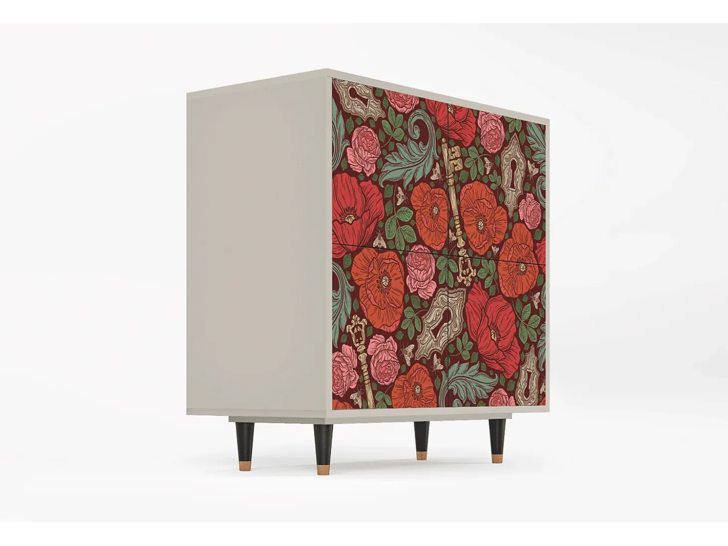 Aparador - 94x96x48 cm - BS3 - Poppy Garden, Arena