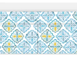 Aparador - 115x85x48 cm - BS4 - Portugese tiles, Blanco