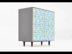 Aparador - 94x96x48 cm - BS3 - Portugese tiles, Gris