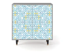 Aparador - 94x96x48 cm - BS3 - Portugese tiles, Gris