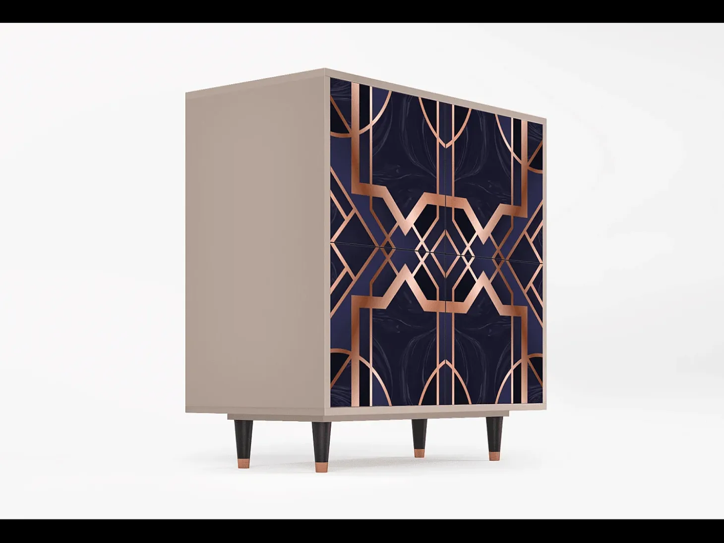 Aparador - 94x96x48 cm - BS3 - Purple Temple, Latte