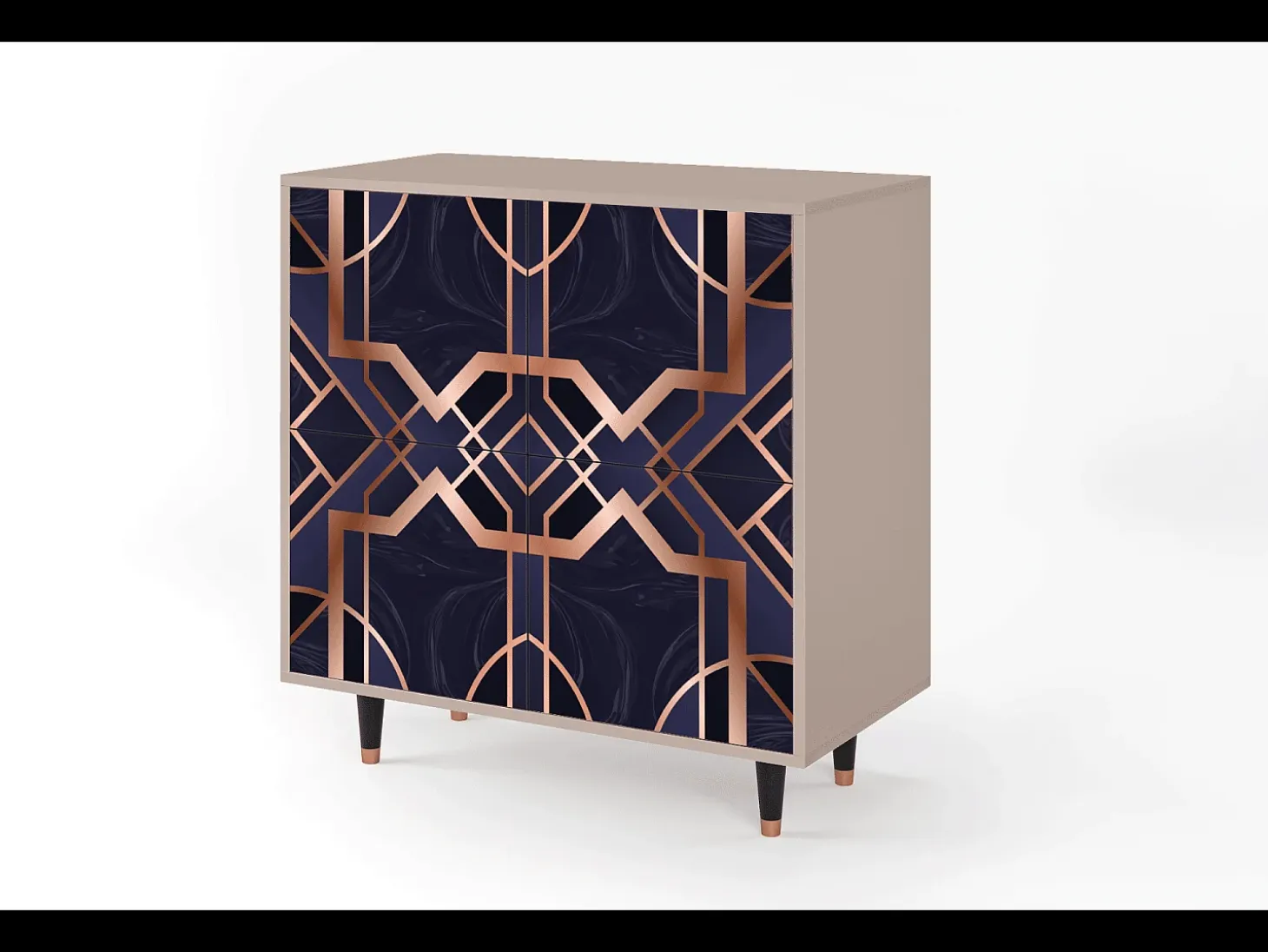 Aparador - 94x96x48 cm - BS3 - Purple Temple, Latte