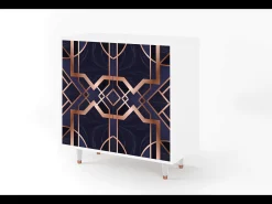 Aparador - 94x96x48 cm - BS3 - Purple Temple, Blanco