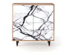Aparador - 94x96x48 cm - BS3 - Raven Marble, Nogal