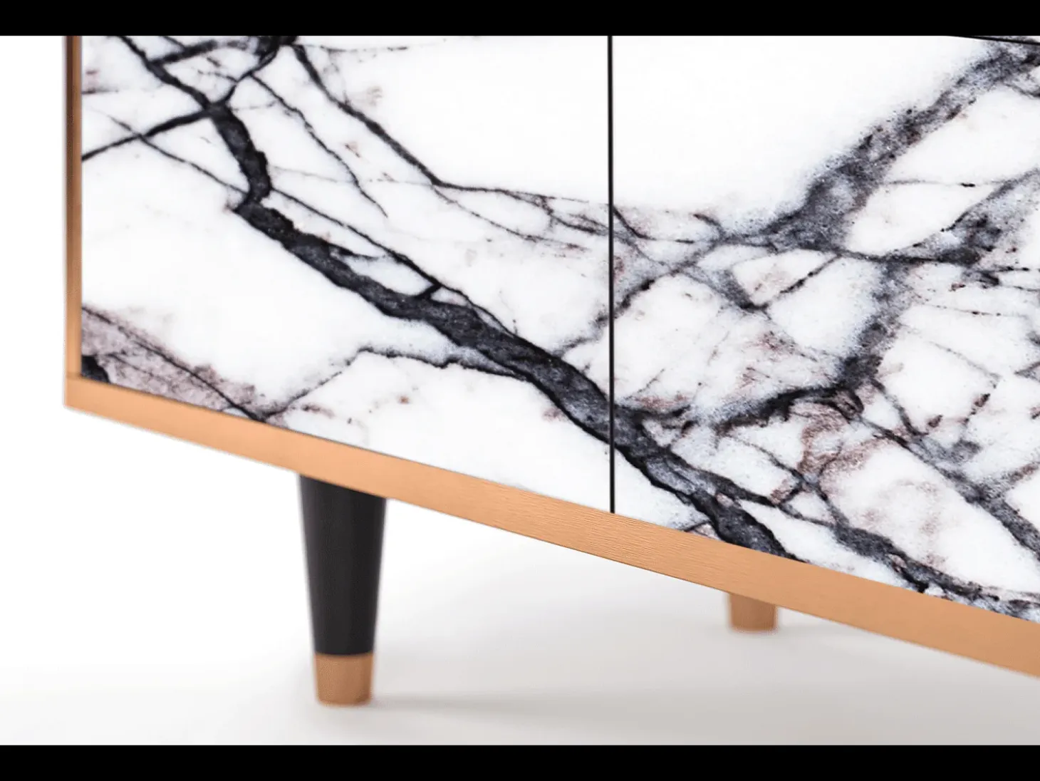 Aparador - 94x96x48 cm - BS3 - Raven Marble, Nogal