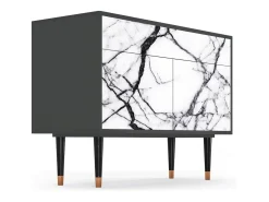 Aparador - 115x85x48 cm - BS4 - Raven Marble, Antracita