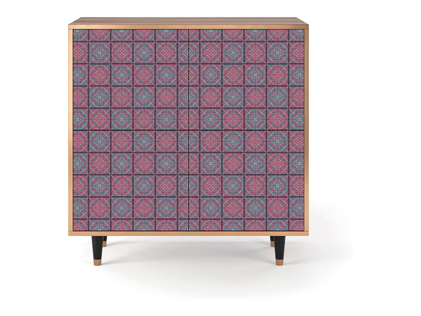 Aparador - 94x96x48 cm - BS3 - Riviera Mosaic, Nogal