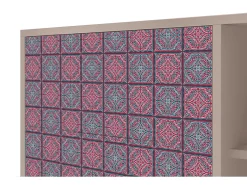 Aparador - 125x98x48 cm - BS2 - Riviera Mosaic, Latte