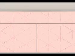 Aparador - 115x85x48 cm - BS4 - Rose Quartz, Arena