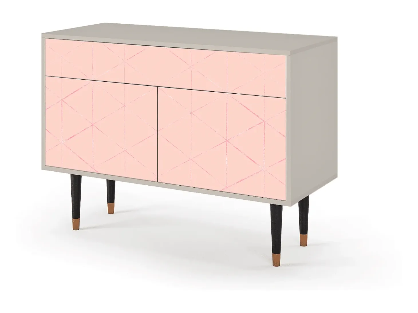 Aparador - 115x85x48 cm - BS4 - Rose Quartz, Arena