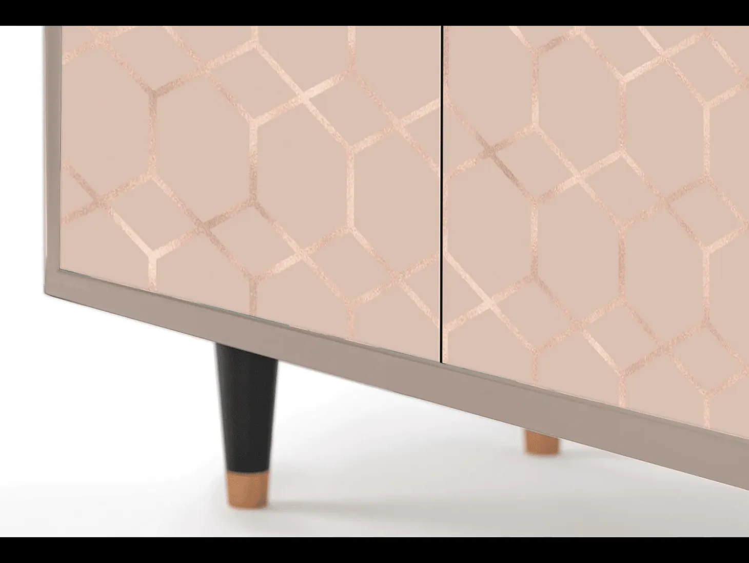 Aparador - 94x96x48 cm - BS3 - Rose Honeycomb, Latte