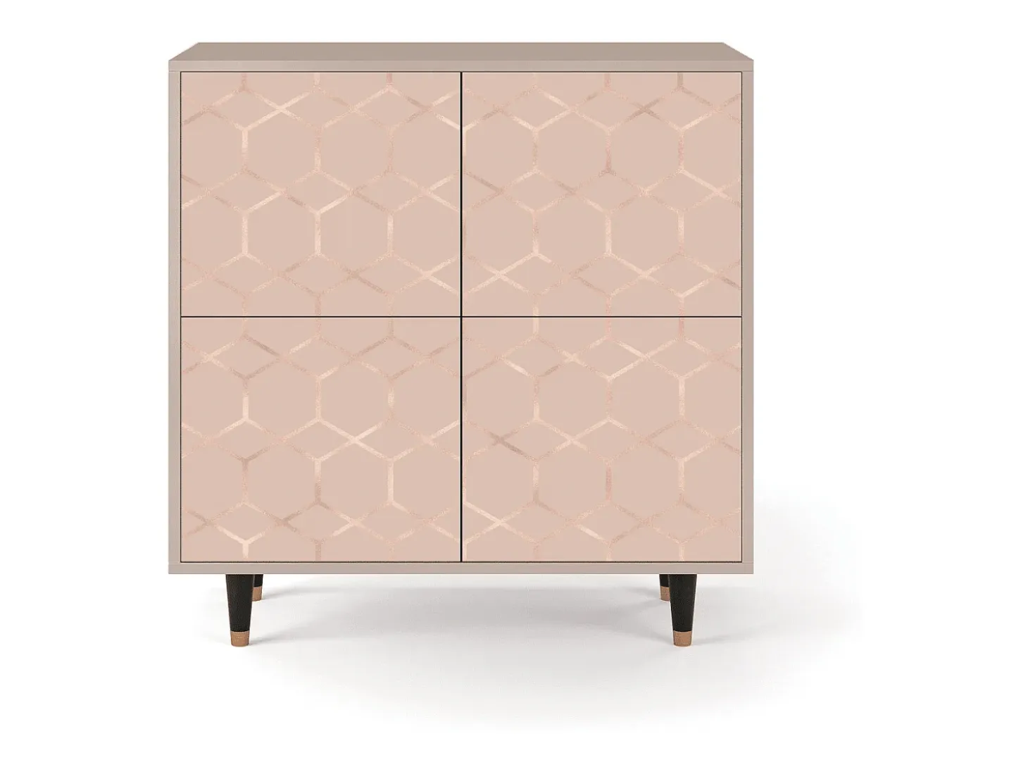 Aparador - 94x96x48 cm - BS3 - Rose Honeycomb, Latte