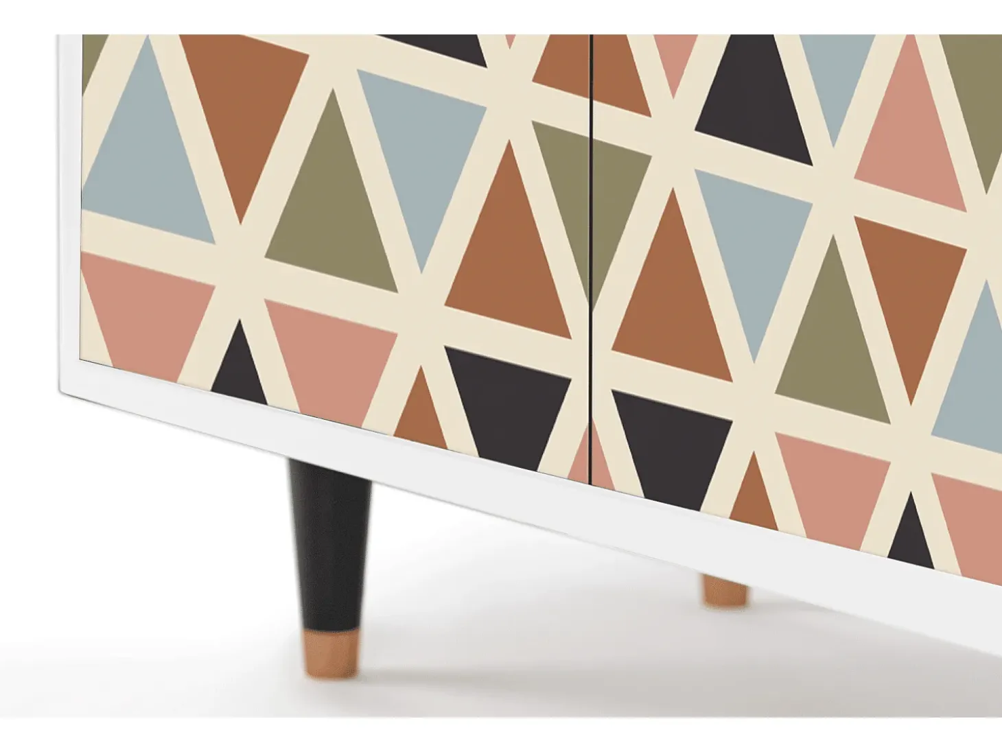 Aparador - 94x96x48 cm - BS3 - Royal Triangles, Blanco