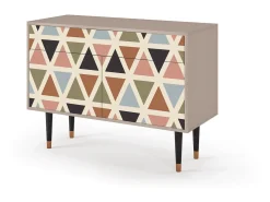 Aparador - 115x85x48 cm - BS4 - Royal Triangles, Latte