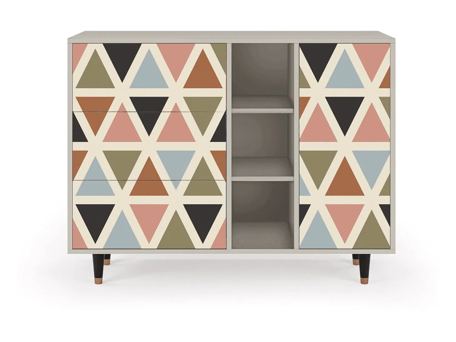 Aparador - 125x98x48 cm - BS2 - Royal Triangles, Arena