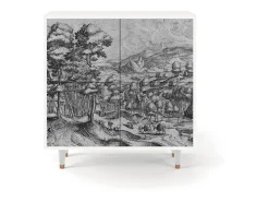 Aparador - 94x96x48 cm - BS3 - Rusticorum, Blanco