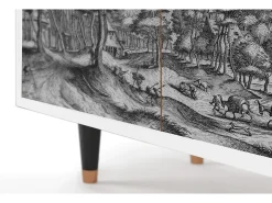 Aparador - 94x96x48 cm - BS3 - Rusticorum, Blanco