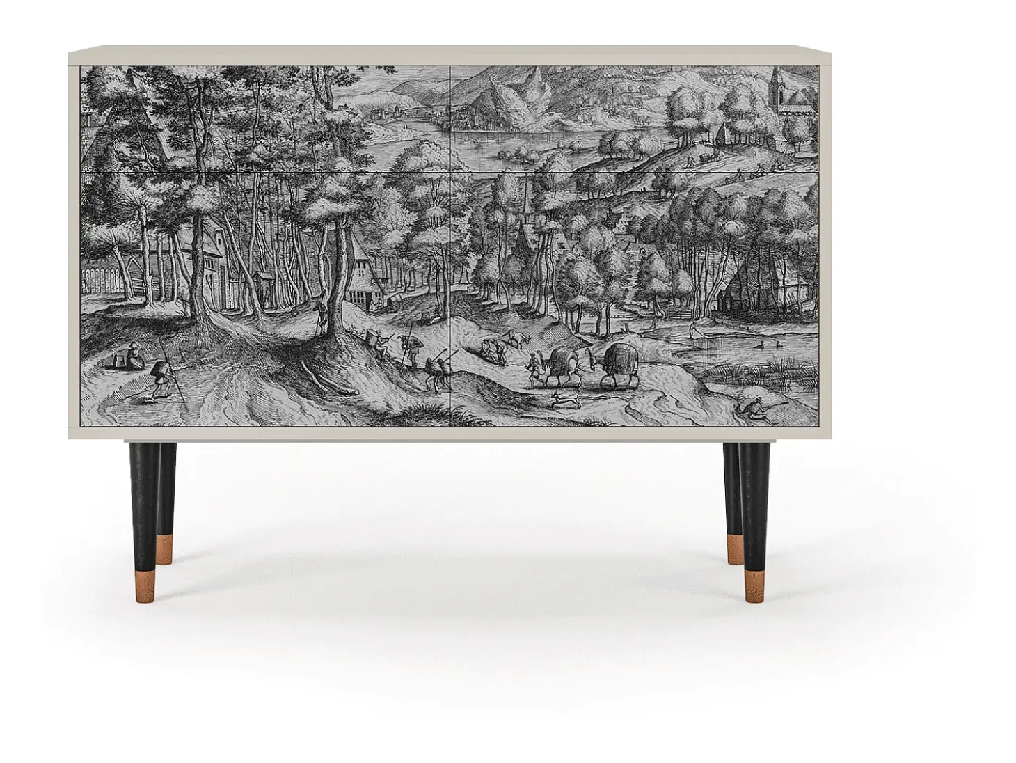 Aparador - 115x85x48 cm - BS4 - Rusticorum, Arena