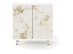 Aparador - 94x96x48 cm - BS3 - Sahara desert, Blanco