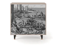 Aparador - 94x96x48 cm - BS3 - Saint Martin, Latte