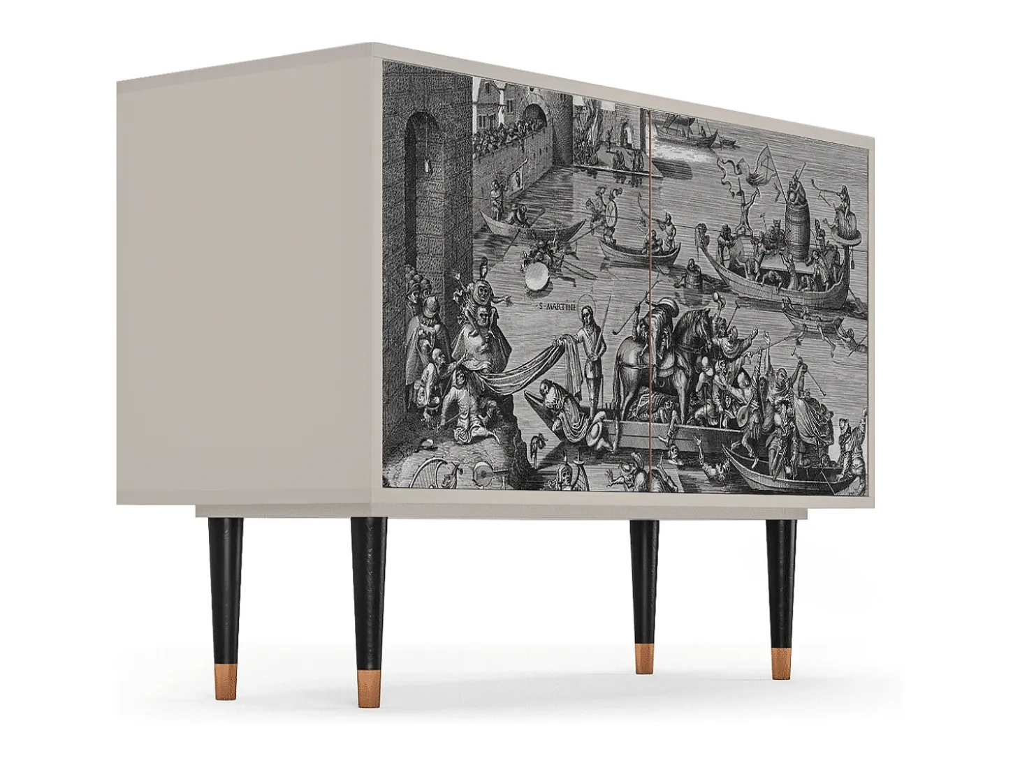 Aparador - 115x85x48 cm - BS4 - Saint Martin, Arena