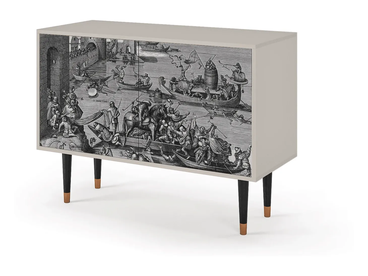 Aparador - 115x85x48 cm - BS4 - Saint Martin, Arena