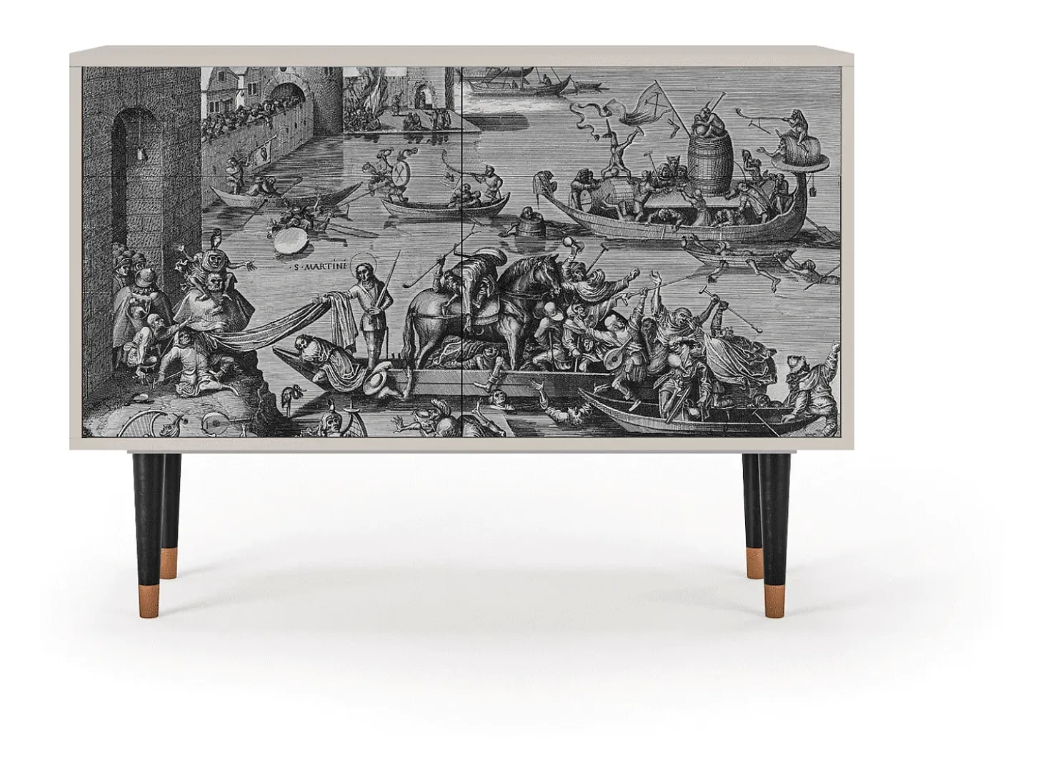 Aparador - 115x85x48 cm - BS4 - Saint Martin, Arena