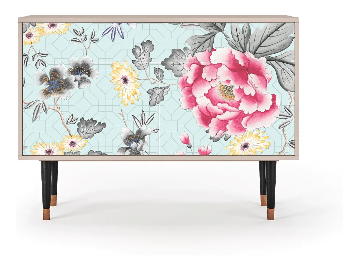 Aparador - 115x85x48 cm - BS4 - Sky Garden, Latte