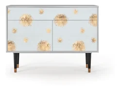 Aparador - 115x85x48 cm - BS4 - Sky Latte, Gris