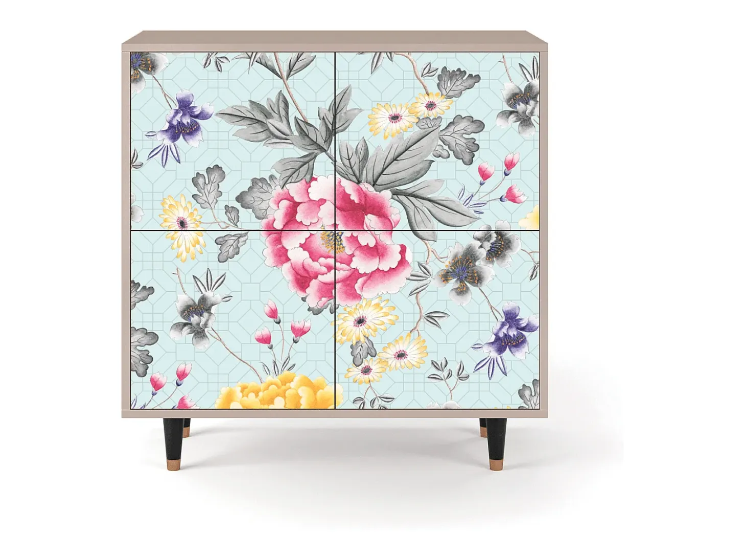 Aparador - 94x96x48 cm - BS3 - Sky Garden, Latte