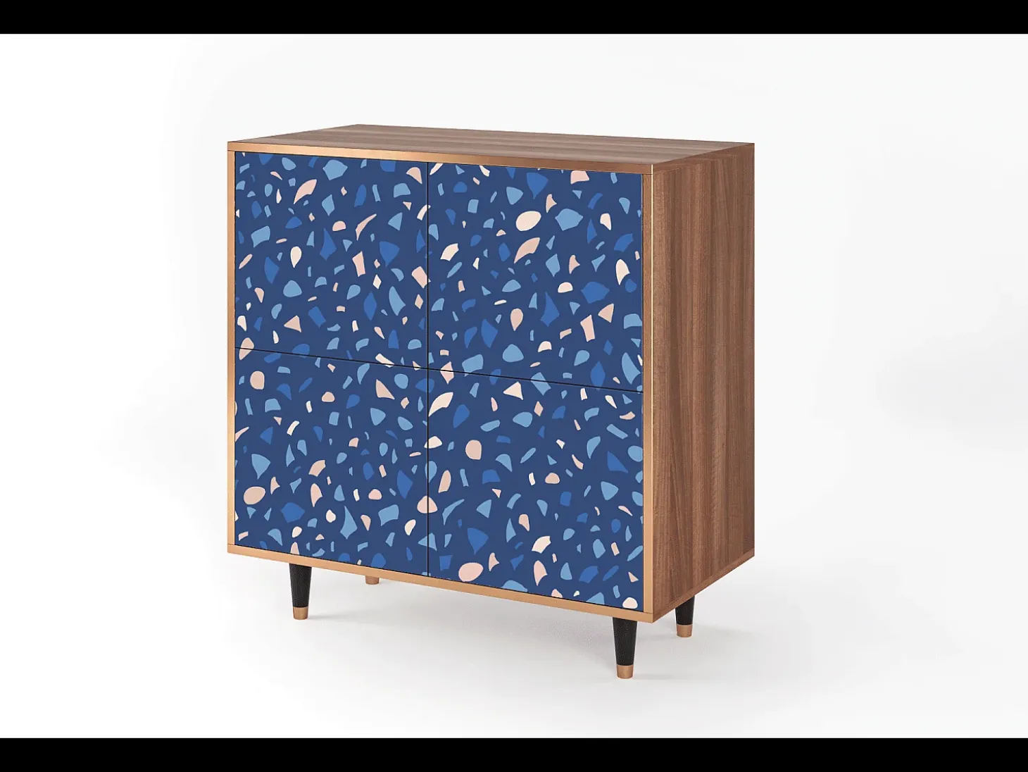 Aparador - 94x96x48 cm - BS3 - Soap Whirpool, Nogal
